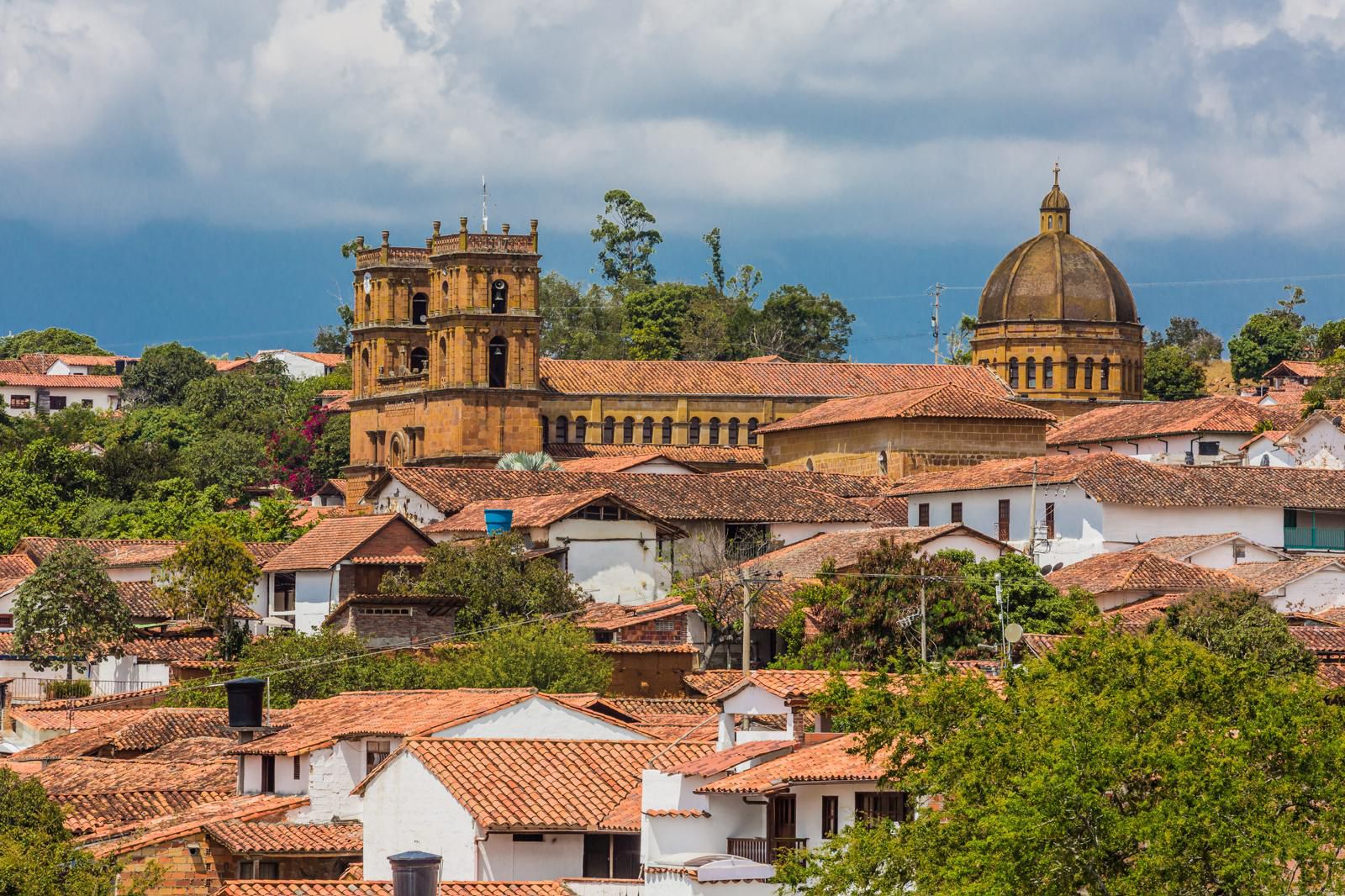 Pueblo colombiano - Vista panoramica